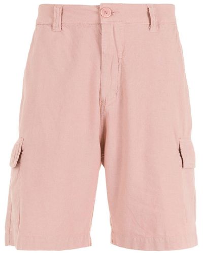 Osklen Cargo-pocket Bermuda Shorts - Pink
