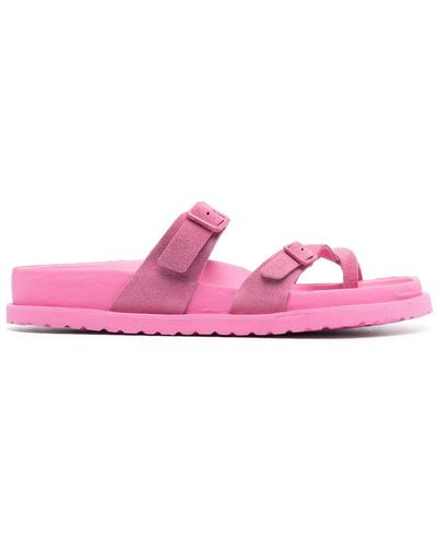 Birkenstock Mayari Sandalen aus Wildleder - Pink