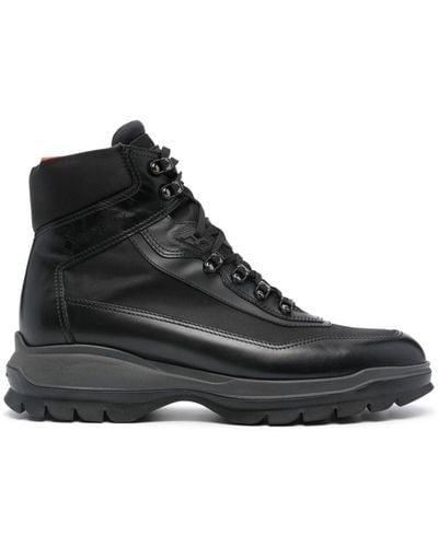 Santoni X Gore-tex Hiking Boots - Black
