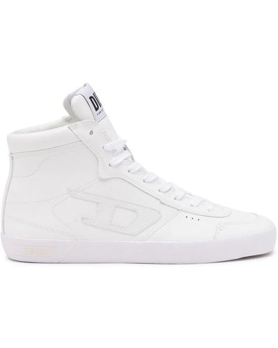 DIESEL S-leroji Logo-patch Sneakers - White