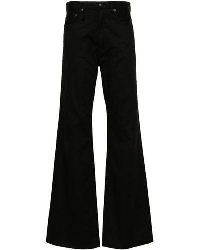 R13 High-waist Wide-leg Pants - Black