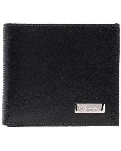 Chopard Small Il Classico Leather Wallet - Black