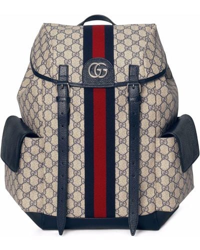 Gucci Ophidia GG Medium Backpack - Blauw
