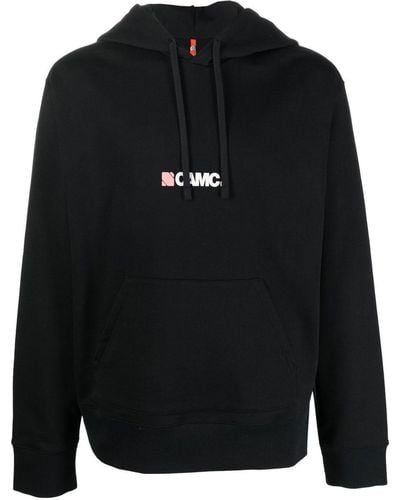 OAMC Logo-print Hoodie - Black