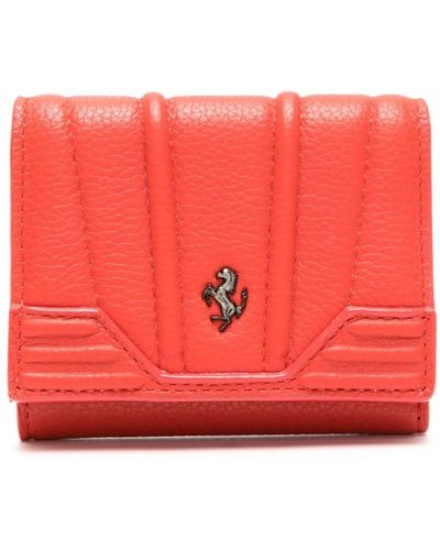 Ferrari Ferrari GT Bag chain wallet in patent leather Woman