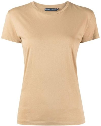Polo Ralph Lauren Short-sleeve Cotton T-shirt - Natural