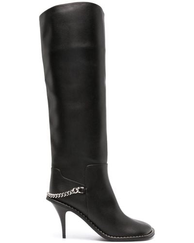 Stella McCartney Kniehohe Stiefel 110mm - Schwarz