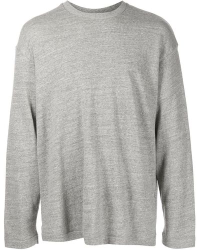 John Elliott T-shirt Met Print - Grijs