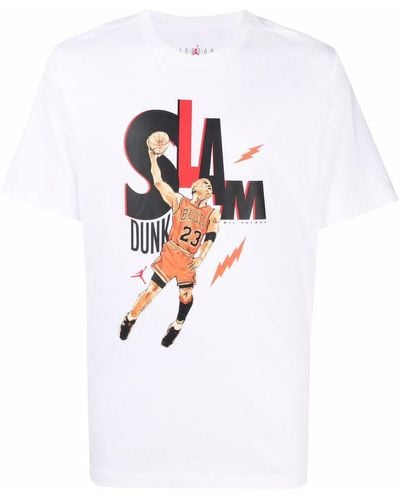 Nike Slam Dunk Tシャツ - ホワイト
