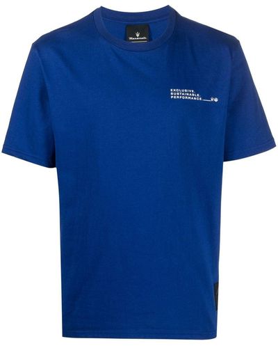 North Sails T-Shirt mit Logo-Print - Blau
