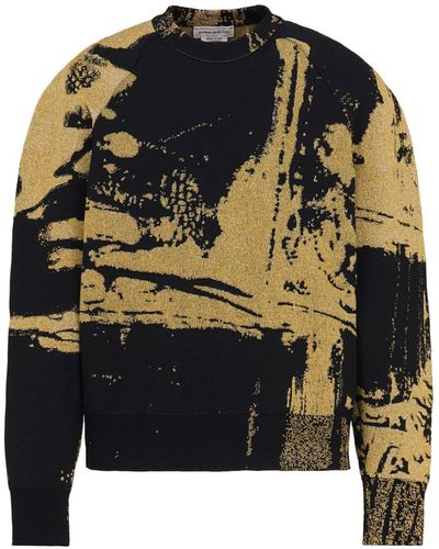 Alexander McQueen Fold Jacquard Sweater - Multicolor