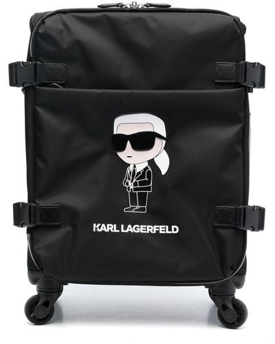 Karl Lagerfeld K/Ikonik 2.0 Koffer - Schwarz