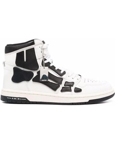 Amiri Skel High-top Sneakers - White