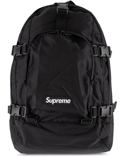 Supreme Fw19 Logo Backpack - Black