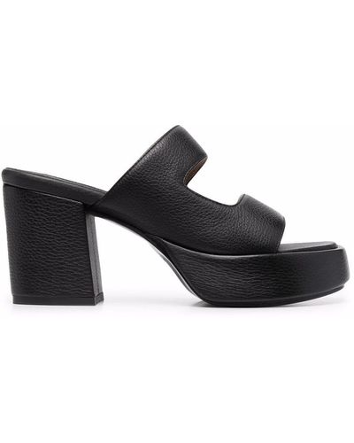 Marsèll Pablo 80mm Platform Sandals - Black