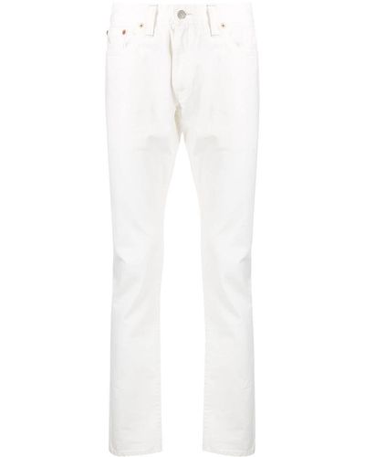 RRL Slim-fit Jeans - White