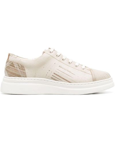 Camper Abstract-pattern Lace-up Sneakers - White