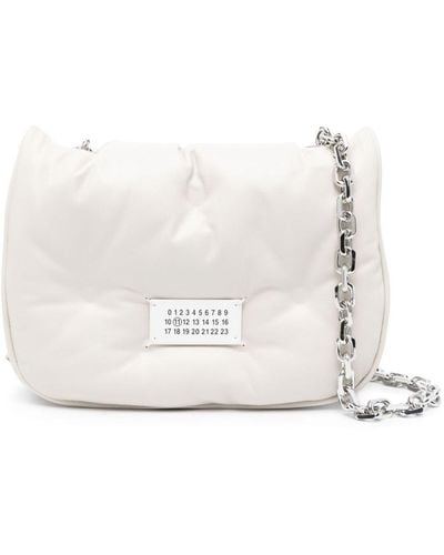 Maison Margiela Glam Slam Flap Small Bags - White