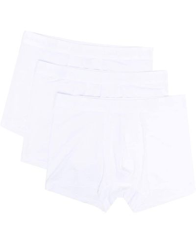 Karl Lagerfeld Logo-waistband Trunk Set - White