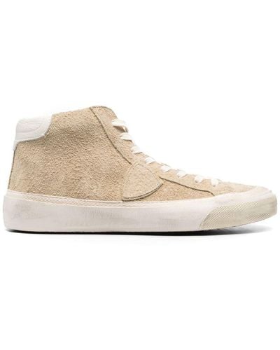 Philippe Model Plaisir High-top Trainers - Natural