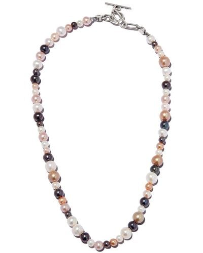 M. Cohen Pina Linka Pearl Necklace - Metallic