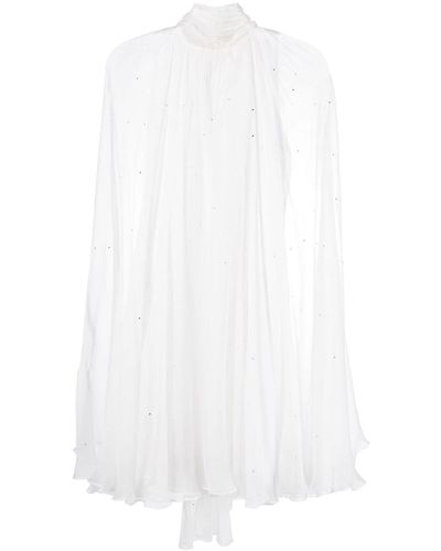 MANURI Ama Crystal-embellished Dress - White