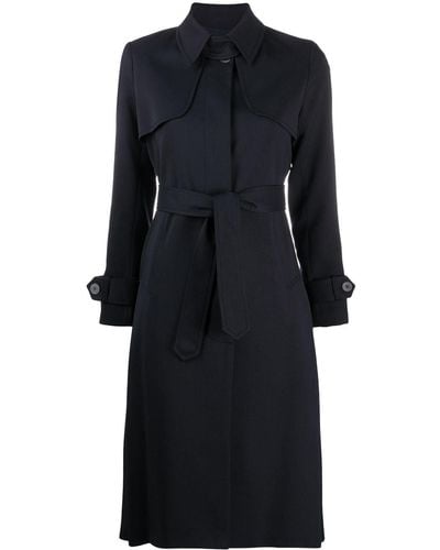 Sandro Trench con cintura - Blu