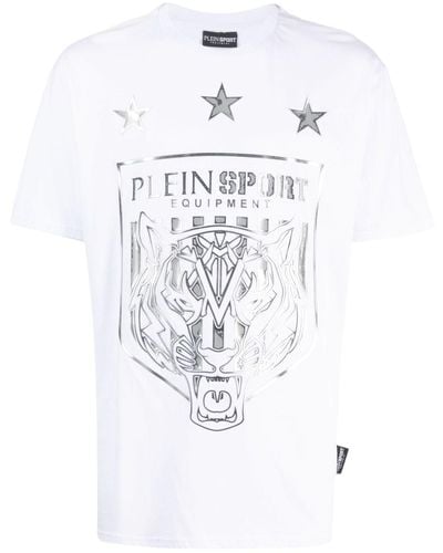 Philipp Plein Tiger Crest Edition Tシャツ - ホワイト
