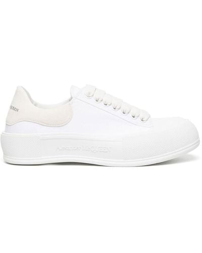 Alexander McQueen Deck Sneakers - Weiß