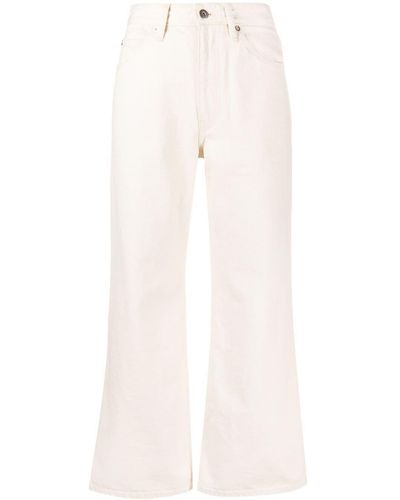 Jil Sander Cropped Flared Pants - Multicolour