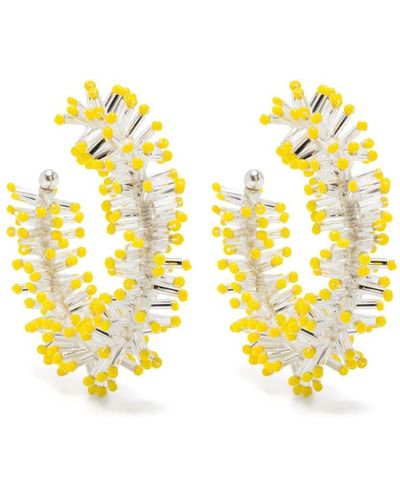 Isabel Marant Firework Half-hoop Earrings - Metallic