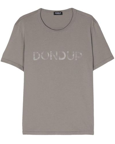 Dondup T-shirt con stampa - Grigio