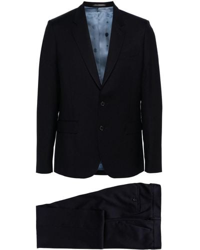 Paul Smith Single-breasted Suit - Blue