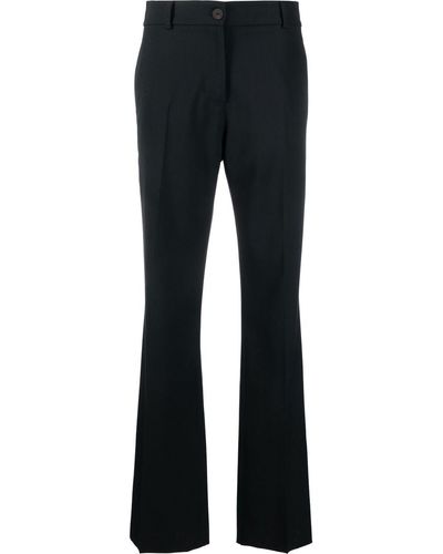 Studio Nicholson Rie Virgin Wool-blend Tailored Pants - Blue