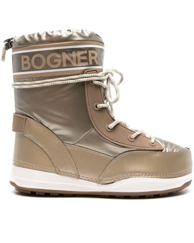 Bogner Fire + Ice Bogner Fire+ice - Gold-tone La Plagne 1g Snow Boots - Natural