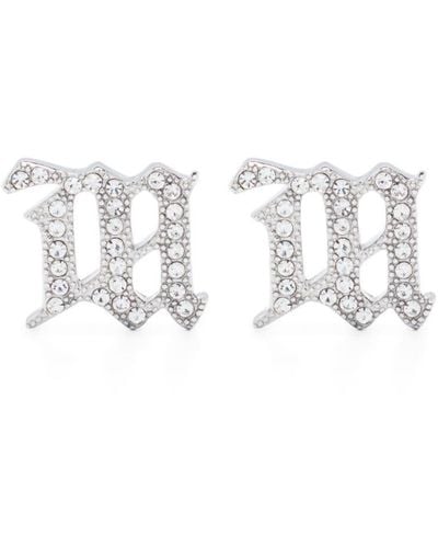 MISBHV M Sterling-silver Earrings - White