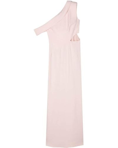 Alexander McQueen Asymmetrische Maxi-jurk - Roze