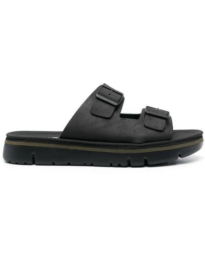 Camper Oruga Buckled Sandals - Black