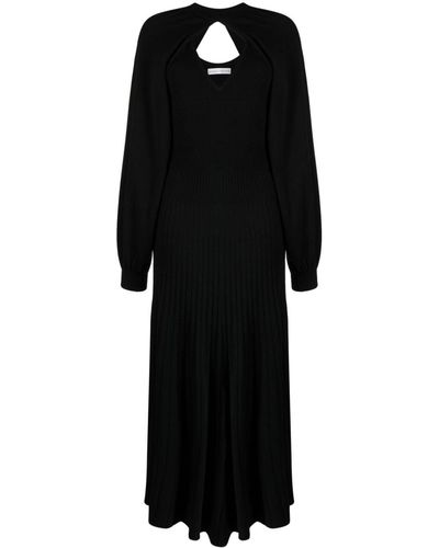 Palmer//Harding Serenity Cut-put Detailing Dress - Black