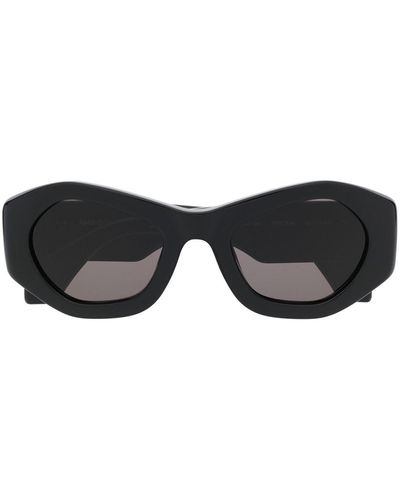 Ambush Pryzma Geometric-frame Sunglasses - Black