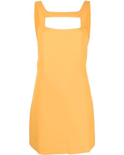 Ba&sh Uitgesneden Mini-jurk - Geel