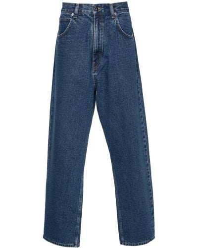 Societe Anonyme Baggy-Jeans mit geradem Bein - Blau