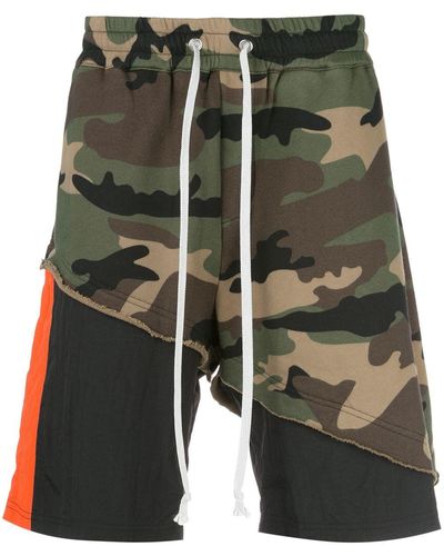 God's Masterful Children Terry Shorts - Green