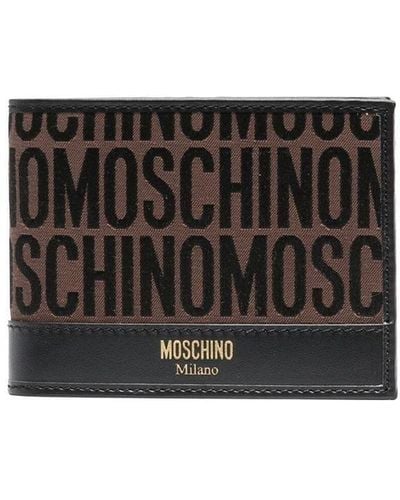 Moschino 二つ折り財布 - ブラック
