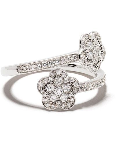 Pasquale Bruni 18kt White Gold Figlia Dei Fiori Diamond Ring - Multicolour