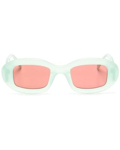 Retrosuperfuture Tutto Lattementa oval-frame sunglasses - Rosa