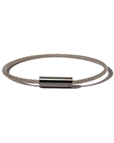 Le Gramme Le Câble Bracelet - Metallic