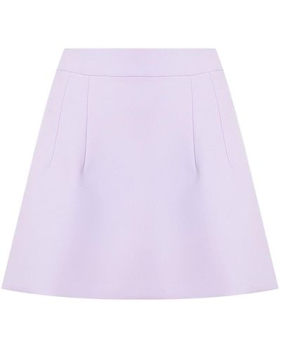 Olympiah High-waisted Miniskirt - Purple