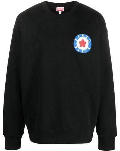 KENZO Sweater Met Logoprint - Zwart