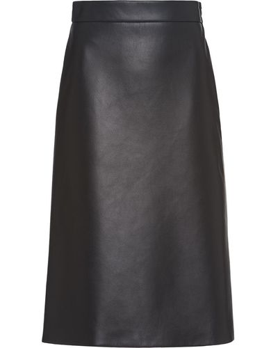 Prada Falda midi - Negro